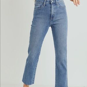 Just Black Denim The Cut-Off Straight Made in USA 29